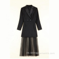 Super Star Brilliant Anzugsband Mesh Kleid